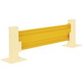 Global Industrial Protective Rail Barrier 5 Ft. Rail, Brackets Sold Separately 436725